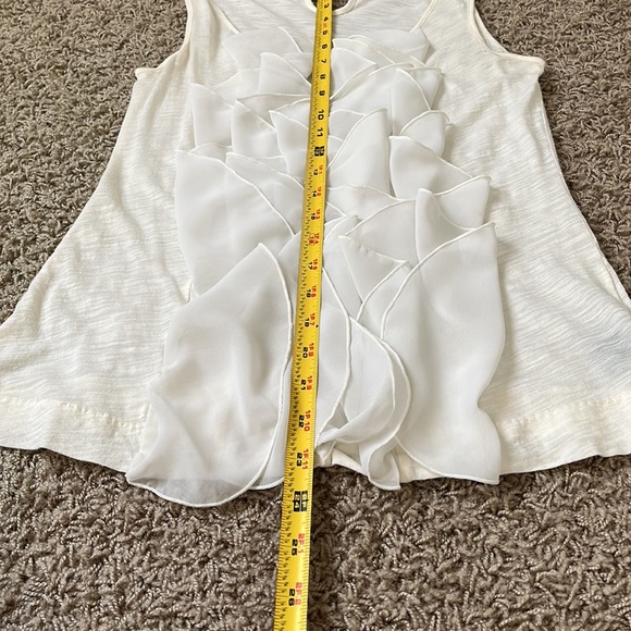 Anthropologie Deletta Grace ruffled tank - Picture 7 of 8